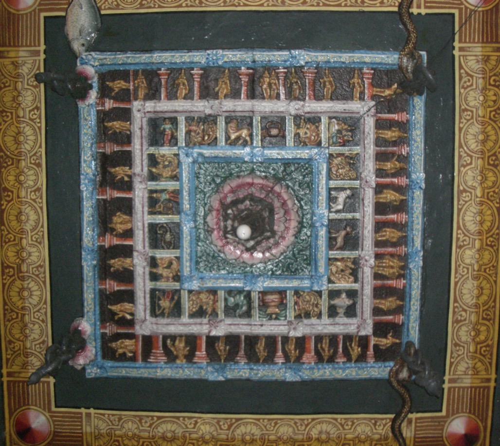 Nakshatra Carving in the Ceiling